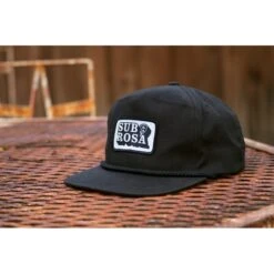 Casquette SUBROSA Vintage Black -Cult Soldes Casquette SUBROSA Vintage Black 2