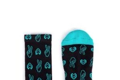 Chaussettes ECLAT Peace Black -Cult Soldes Chaussettes ECLAT Peace Black 1 1