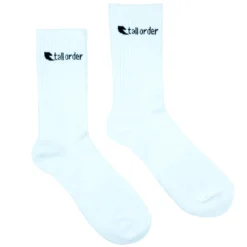 Chaussettes TALL ORDER Small Logo White / Black