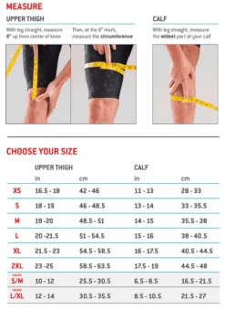 Genouillères G-FORM RUGGED -Cult Soldes Guide de taille gform knee 2