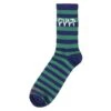 Chaussettes CULT STRIPE Green