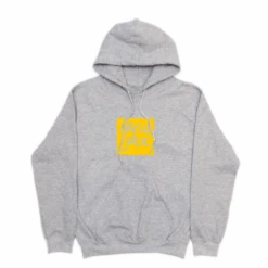 Sweat MARIE JADE Patch Hoodie Sport Grey / Yellow