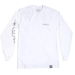 Tee Shirt FEDERAL Perrin Manches Longues White