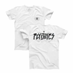 Tee Shirt FLYBIKES Faster White