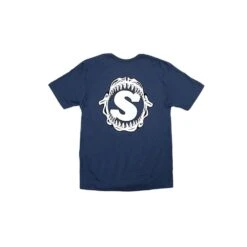 Tee Shirt SUNDAY Bone Grill Navy -Cult Soldes Tee Shirt SUNDAY Bone Grill Navy 1