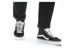 Chaussures VANS Skate SK8 Hi PRO Noir / Blanc -Cult Soldes Vans Skate SK8 Hi Pro 4