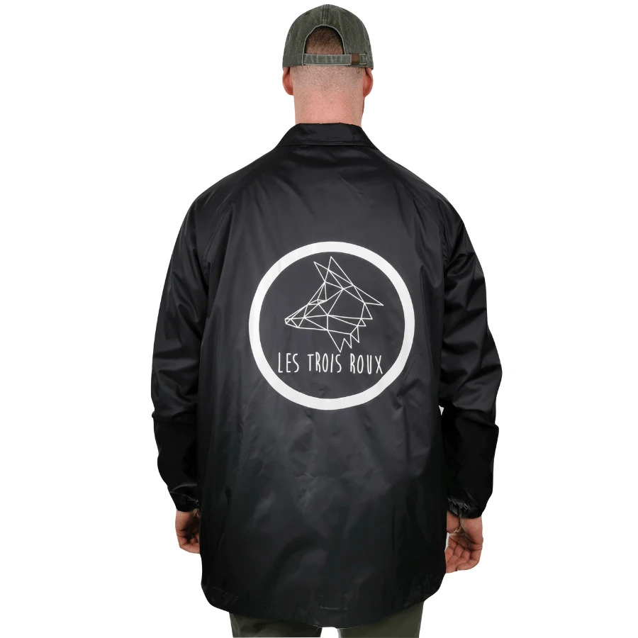 Veste LES TROIS ROUX Jacket Windbreaker Normandiefornie 4 Veste LES TROIS ROUX Jacket Windbreaker Normandiefornie – Image 2
