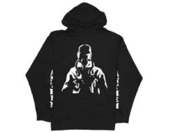 Sweat ANTHEM Hoodie Zip Up Black à Capuche
