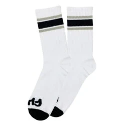 Chaussettes CULT Stripe White