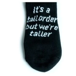 Chaussettes TALL ORDER It’s Tall Order Black -Cult Soldes chaussettes tall order it s a tall order black 1