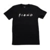 Tee Shirt FIEND Friends -Cult Soldes tshirt fiend friends black